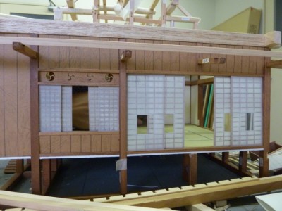 白寿庵模型製作　2011-12