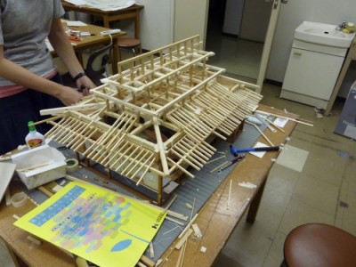 白寿庵模型製作　2011-28