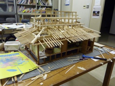 白寿庵模型製作　2011-29
