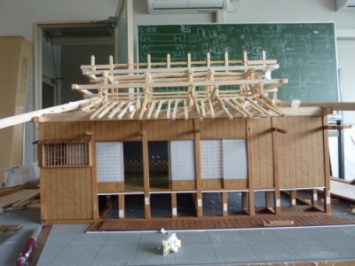 白寿庵模型製作　2011-34
